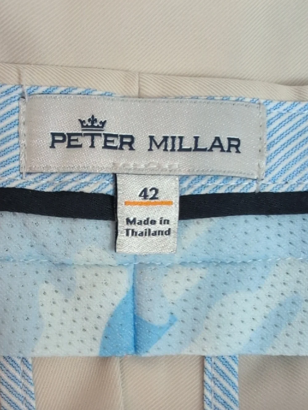 Peter Millar Salem Performance Golf Shorts Mens 42 Crown Sport Stretch